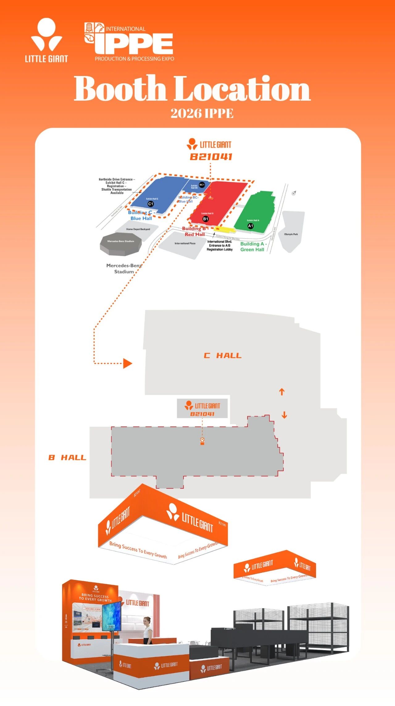 IPPE 2026: ¡El principal evento mundial para la agricultura animal! ¡Little Giant lo invita a unirse a nosotros en Atlanta!