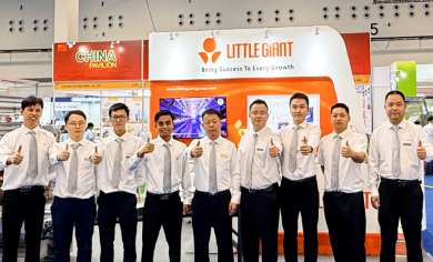 En vivo desde Indo Livestock ｜2026 &iexcl;El stand de Little Giant Group est&aacute; lleno de actividad!